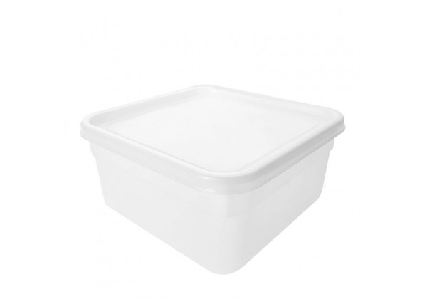 2 LITRE SQUARE NATURAL TUB